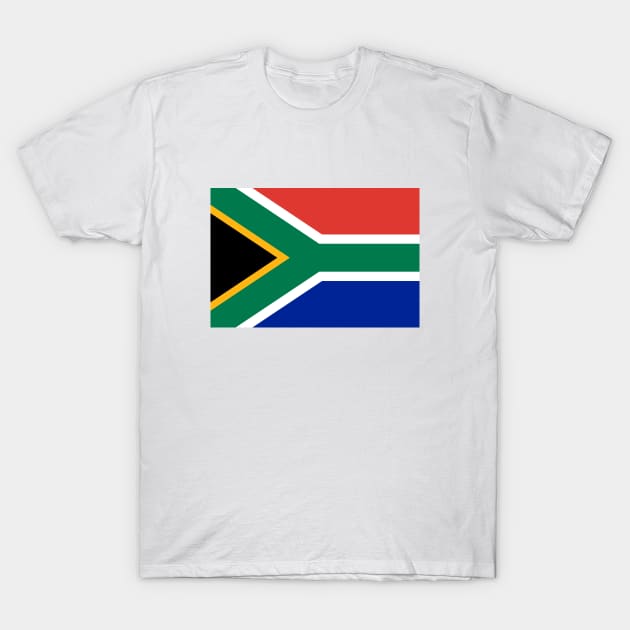 South Africa flag T-Shirt by zealology